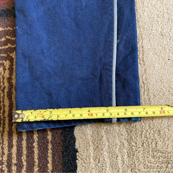 True Religion Marco No Flap SE Relective Relaxed Taper Jeans Men's Size 34x30 - Picture 15 of 15